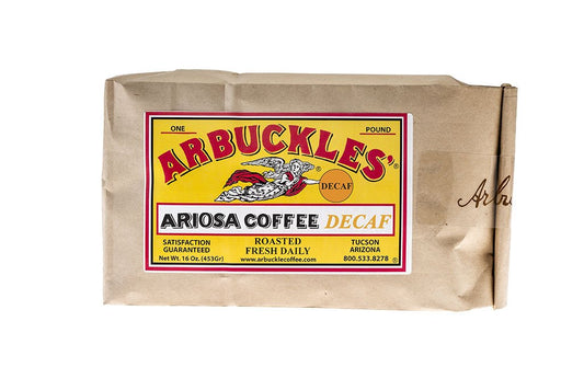 Arbuckles' Ariosa Decaf